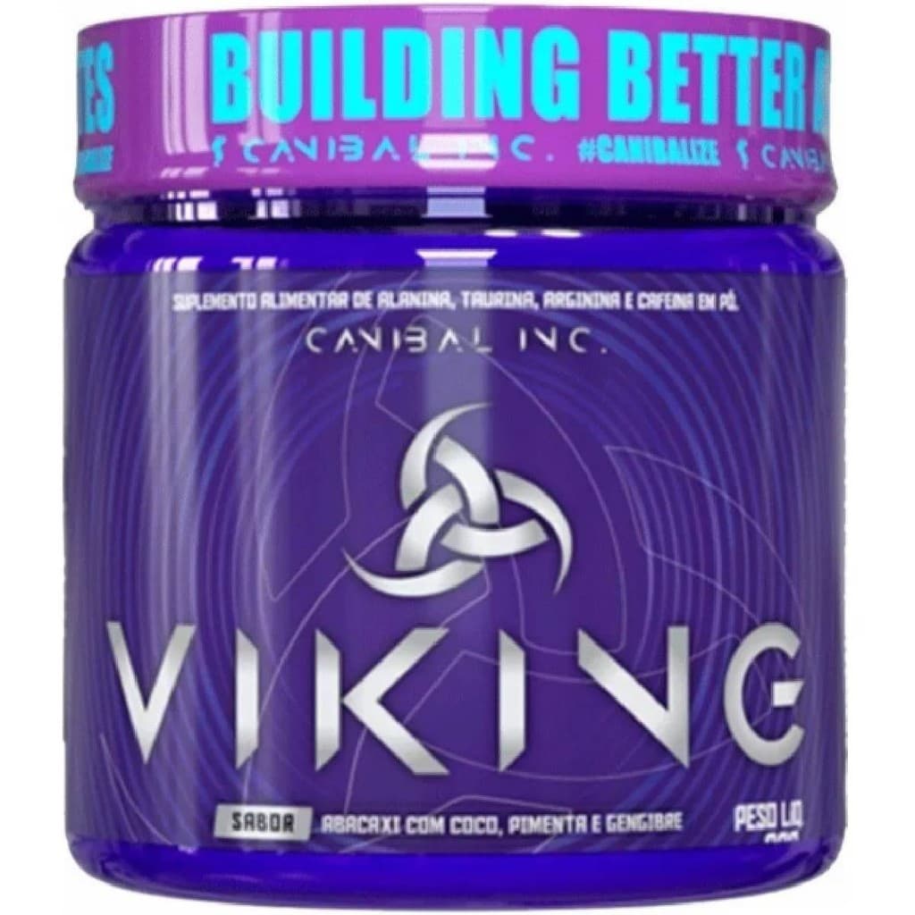 Pré-Treino Viking 300g Com Cafeína E Beta Alanina