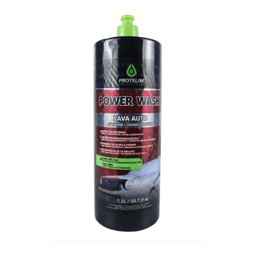 Shampoo Automotivo Power Wash Protelim Super Concentrado 1,5L