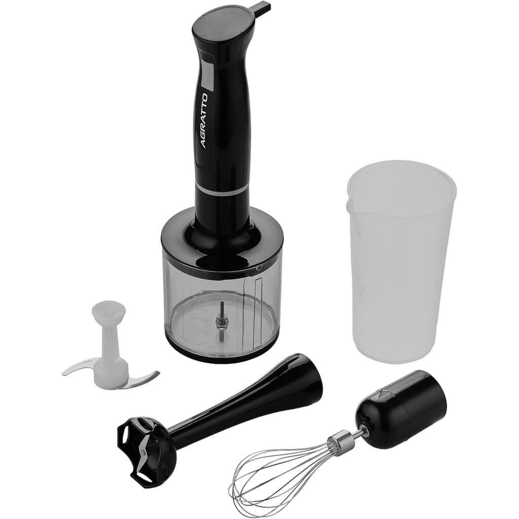Mixer Agratto 3 em 1 - 200W com Copo 700ml Preto
