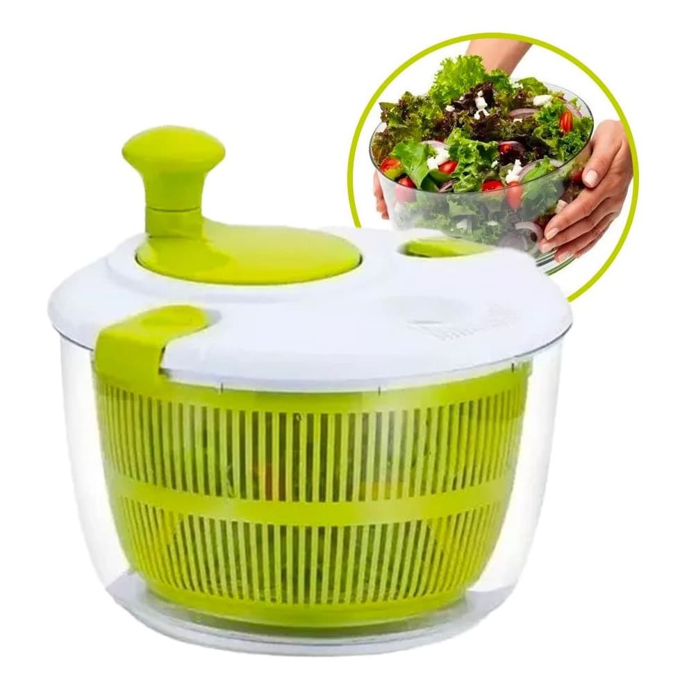 Seca Salada Centrífuga Secador Folhas Verduras Legumes 5l