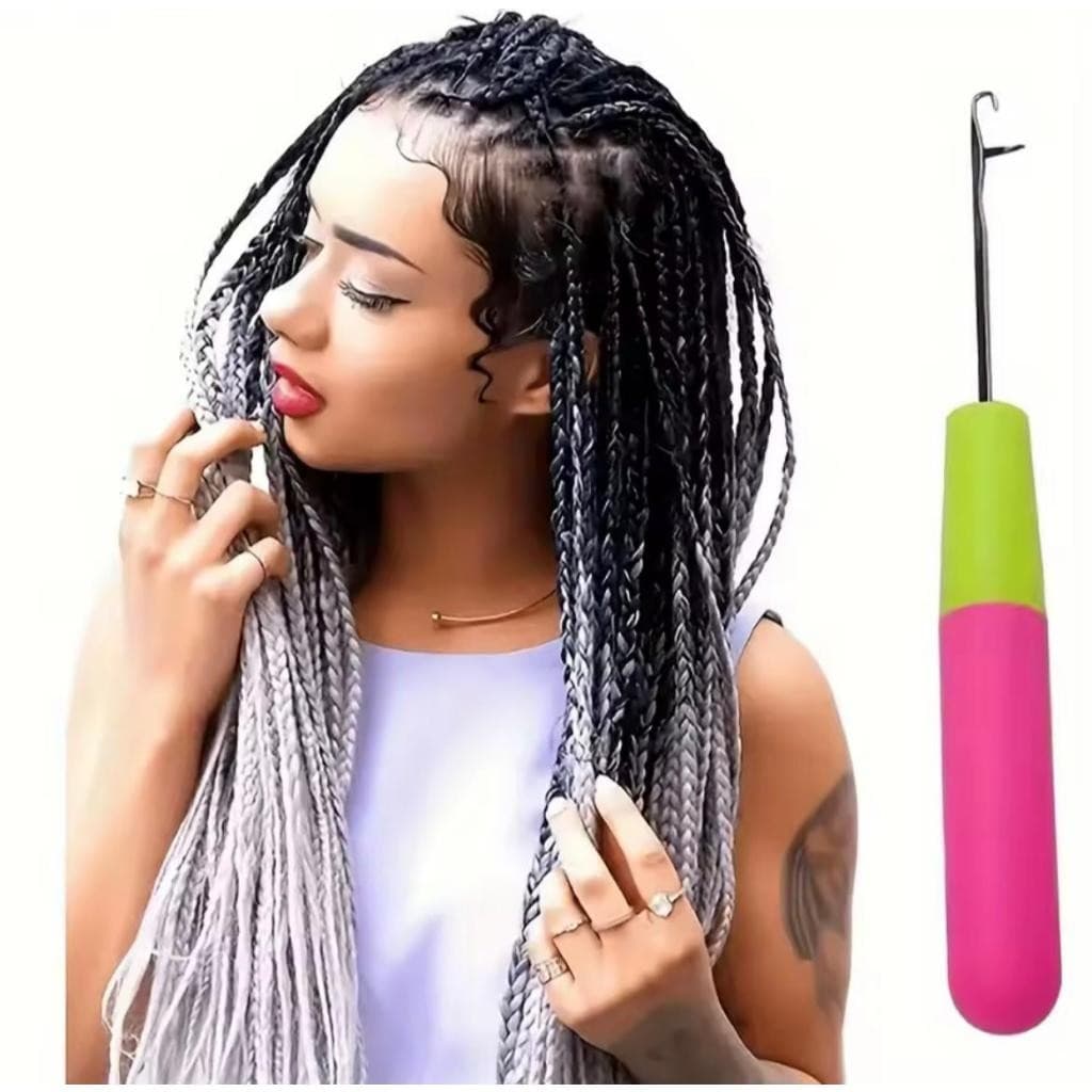 Agulha Crochet Braids Gancho| Entrelace | Tranças & Mega Hair