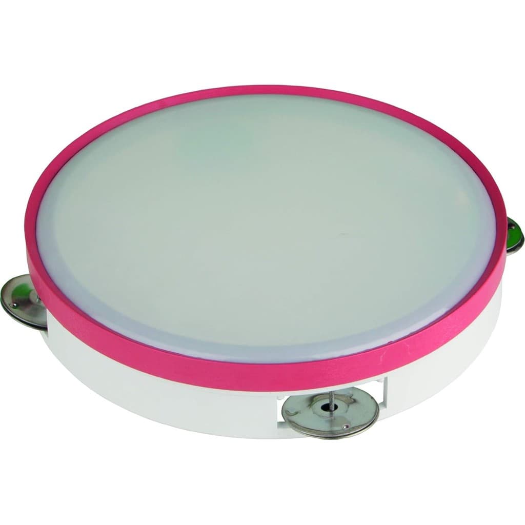 Kit Com 10 Pandeiros Infantil Pequeno 15cm
