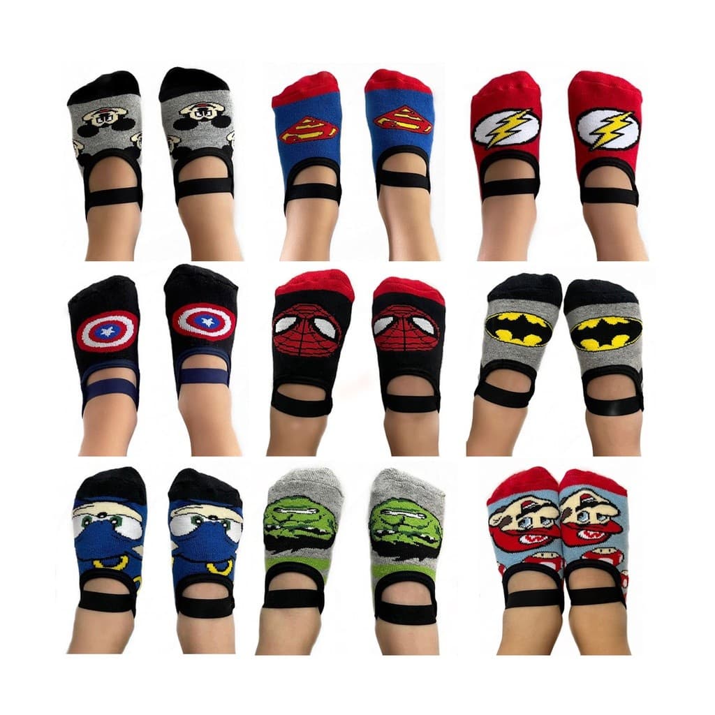 Meia Sapatilha Infantil Masculina Antiderrapante