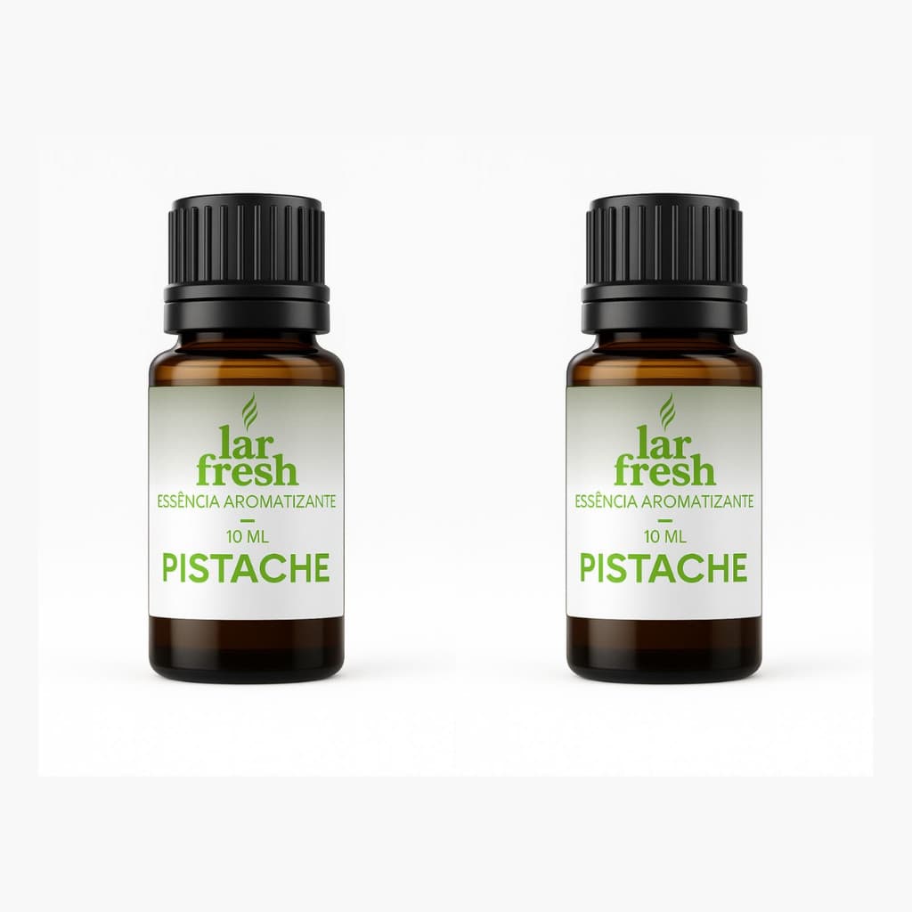 Kit 2 Essência Aromatizante Concentrado 10ml Pistache Lar Fresh