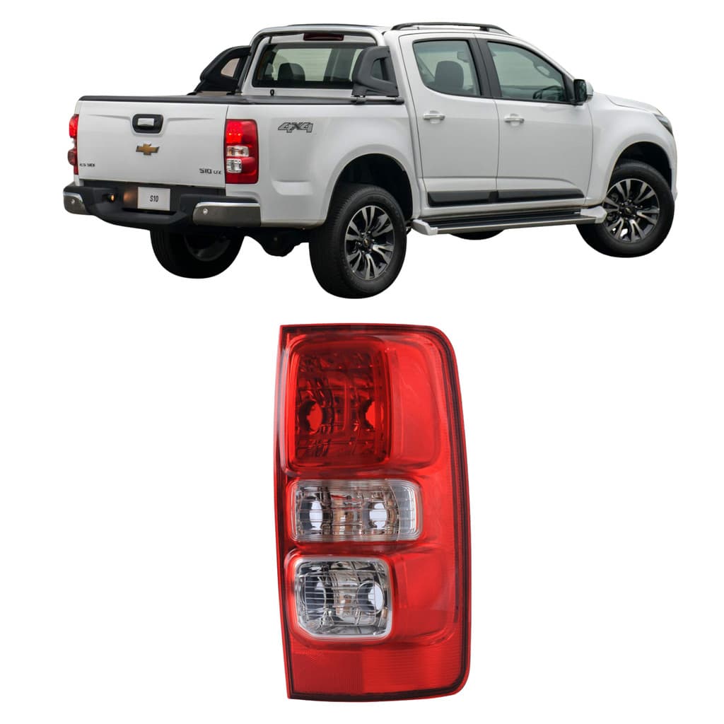 Lanterna Traseira Bicolor S10 2012/2024 Sem Led