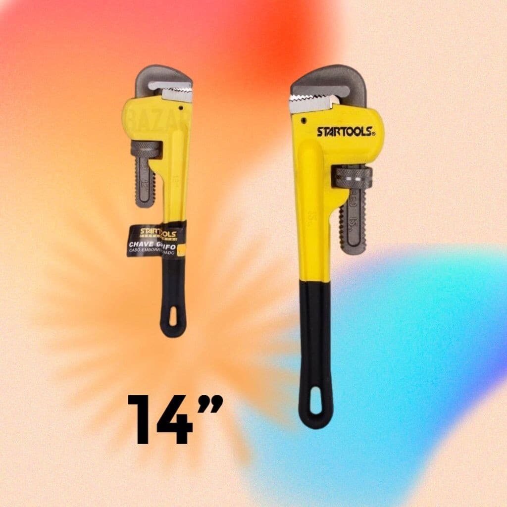 Chave Grifo 14 Polegadas Profissional Tubulações Encanamento Tipo Americano