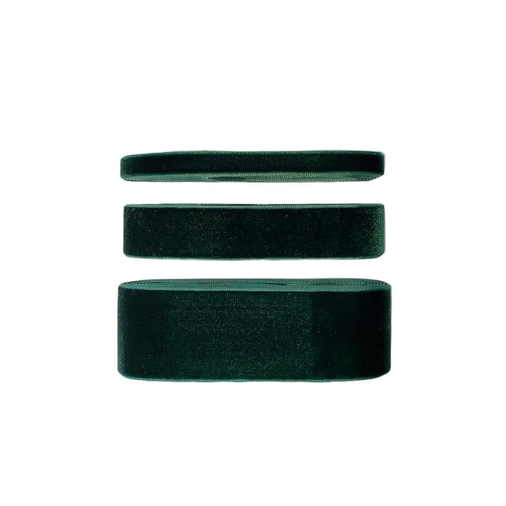 Fita Veludo Sanding Cor 165  Verde - 2 metros