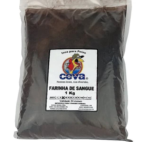 Atrativo para Pesca - Farinha de Sangue - CEVA ISCAS - 1 Kg
