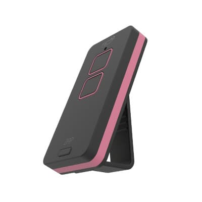 CONTROLE REMOTO ZAP 2B (PRETO / ROSA)