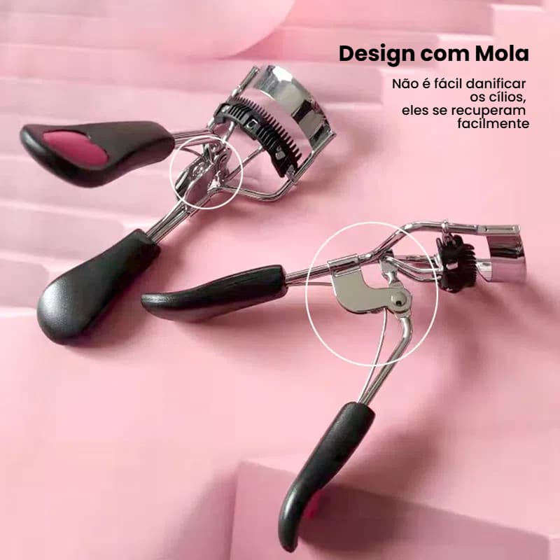 Kit Curvex + Esponja de Maquiagem Acabamento Profissional Cores Sortidas