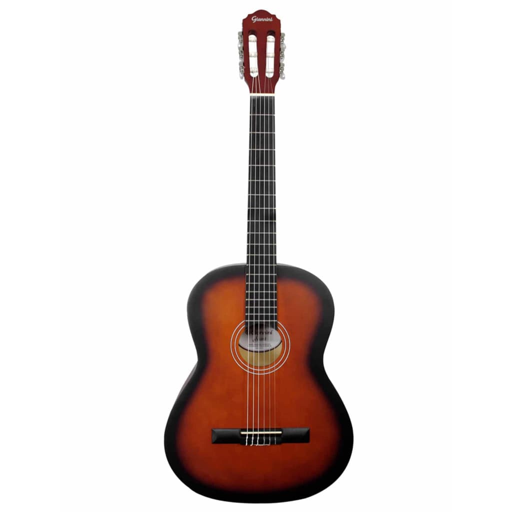 VIOLAO GIANNINI N-14 SBS START NAILON ACUSTICO COR SUNBURST SATIN SBS