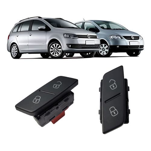 Interruptor Botão De Trava Elétrica Volkswagen Fox 2012 2013
