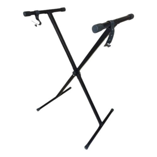 Suporte para Teclado Musical 1x Estante Pedestal 7 Níveis Suporta até 15Kg