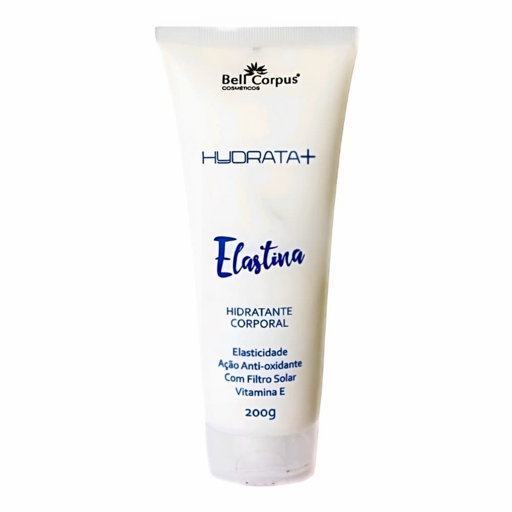Creme Hidratante Elastina Bell Corpus 190g - Hidratação Profunda e Perfume Suave