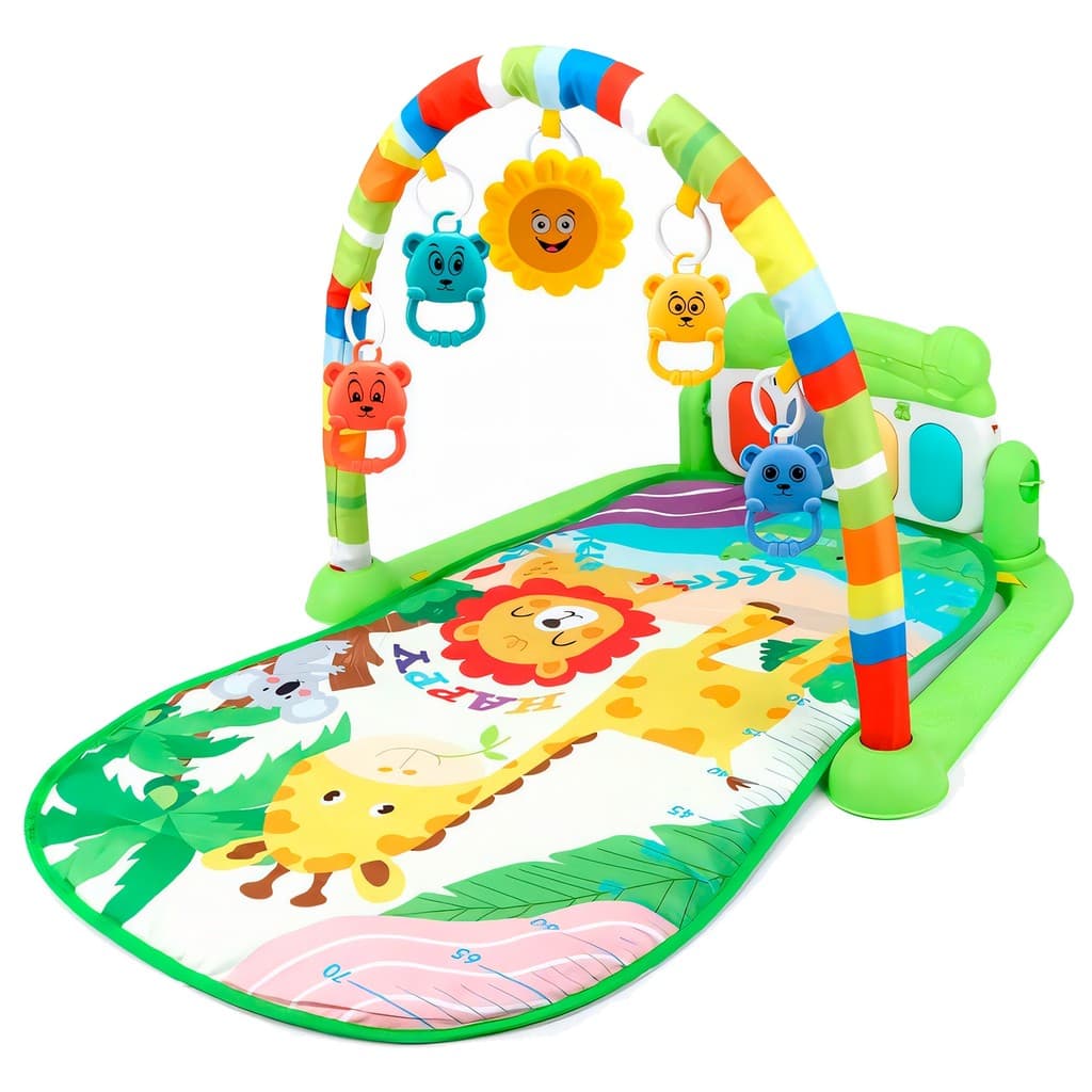 Tapete De Atividades Art Baby Piano Musical Infantil Interativo Com Acessórios