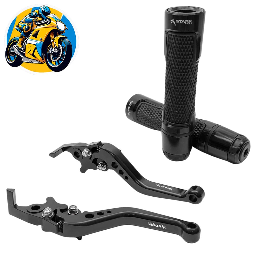 Kit Manete Manopla Luva Moto Yamaha Nmax 160 Nmax160 Nmax