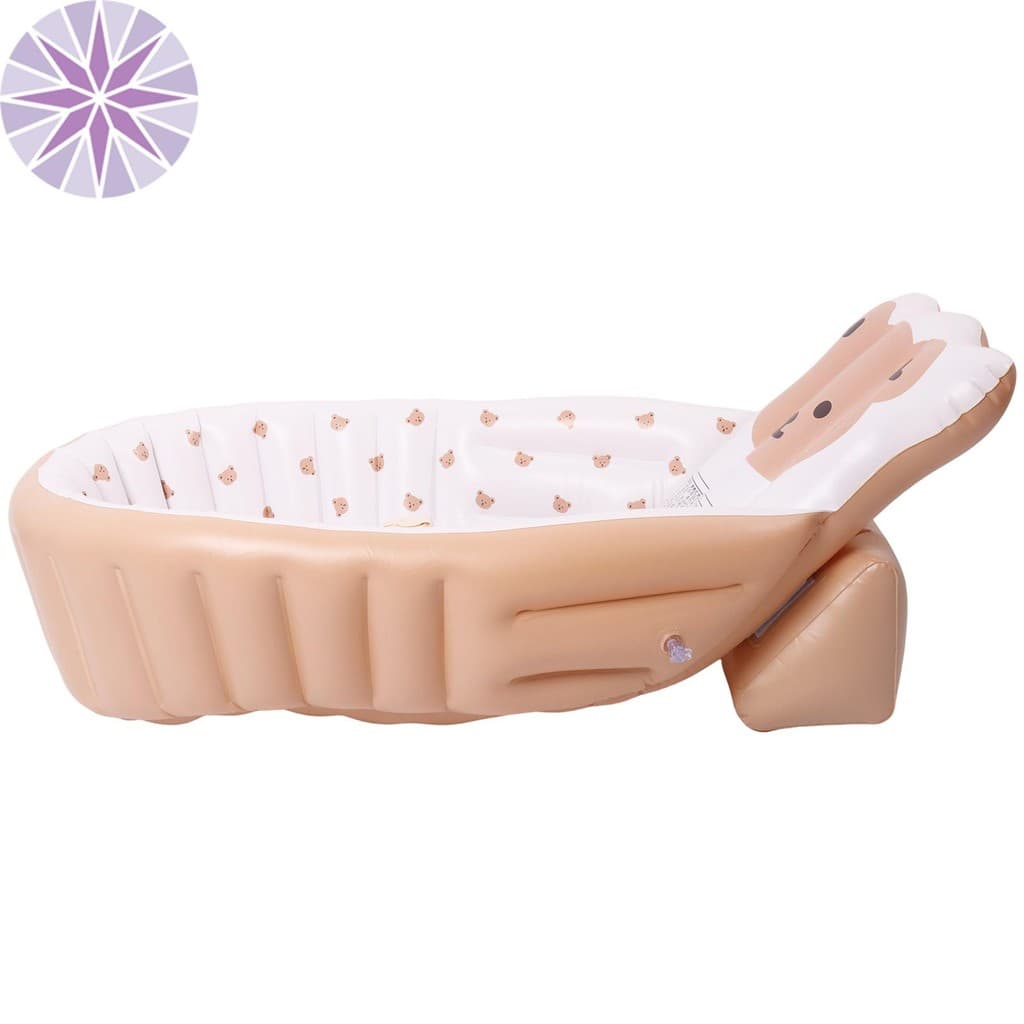 Banheira De Banho Infantil Em PVC , Suporte Sólido , Inflável , Ergonômica Para Bebês , SHOPCYC2924