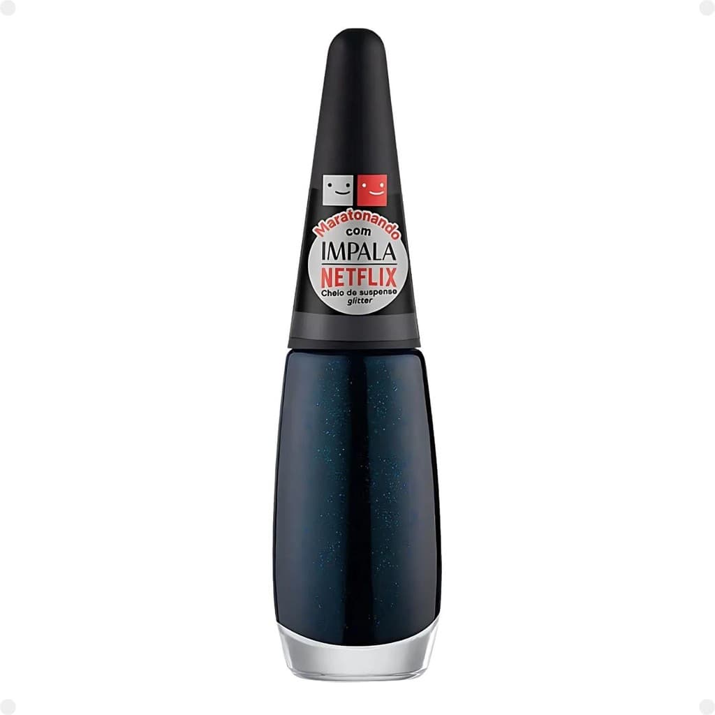 Esmalte Perolado Impala Netflix Maratonando Cheio de Suspense 7,5ml