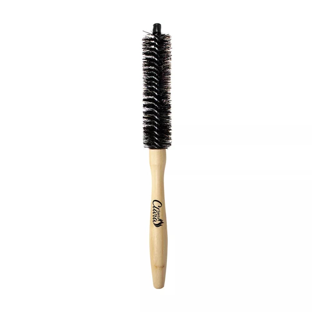 Escova Boby Brushing Ideal para Escovar e dar Volume para Cabelos Curtos Santa Clara