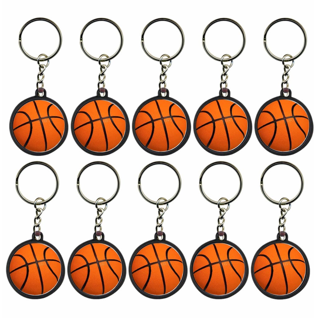 Kit 25 Chaveiros Bola de Basquete Brinde Lembrancinhas