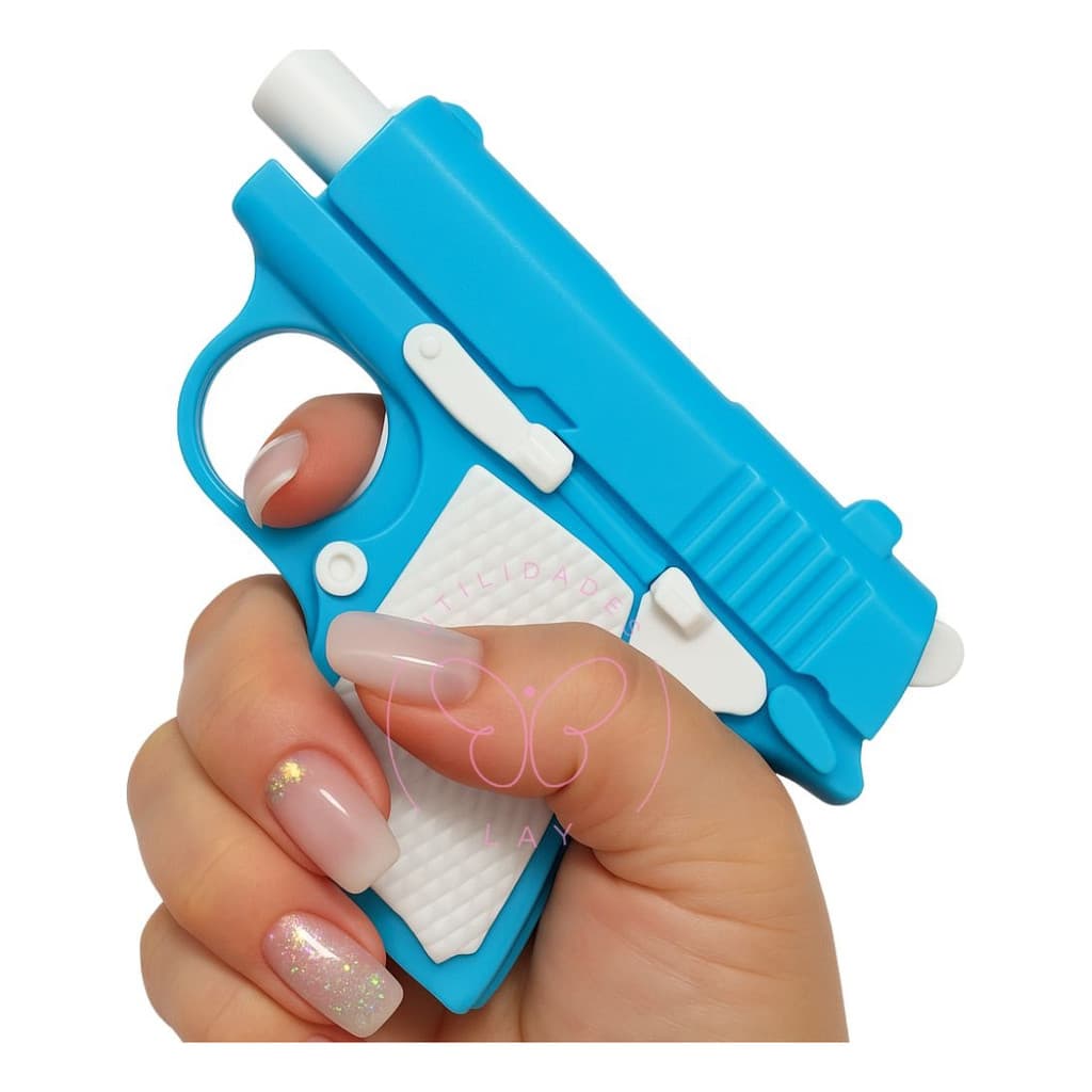 Arminha Antiestresse com Trava Brinquedo Ansiedade Shooter Toy Fidget para Alívio Estresse Anciedade