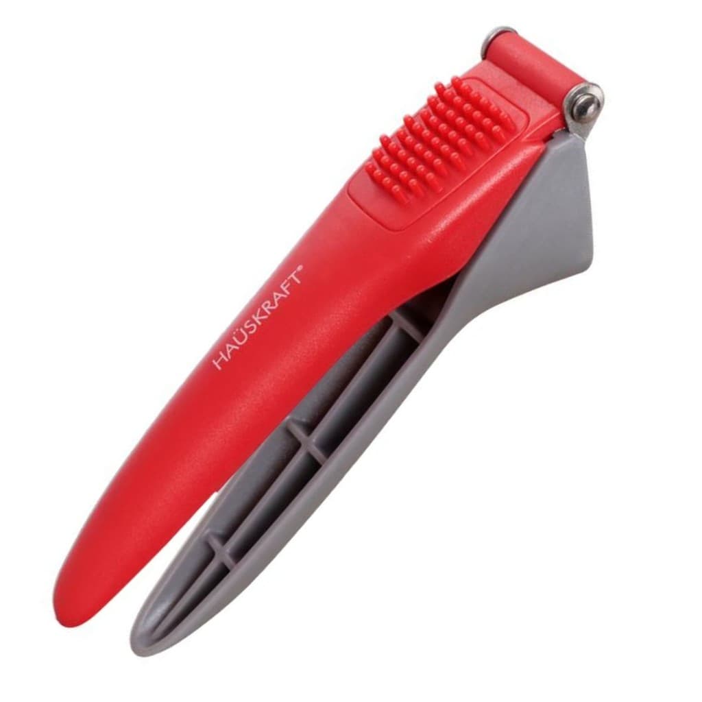 Espremedor de Alho Manual com Limpador Que Remove Alho Preso Prático Resistente e Eficiente