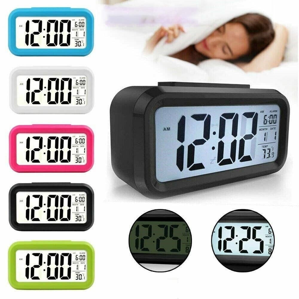 Relógio Portátil Mesa Digital Único Led Lcd ENVIO IMEDIATO