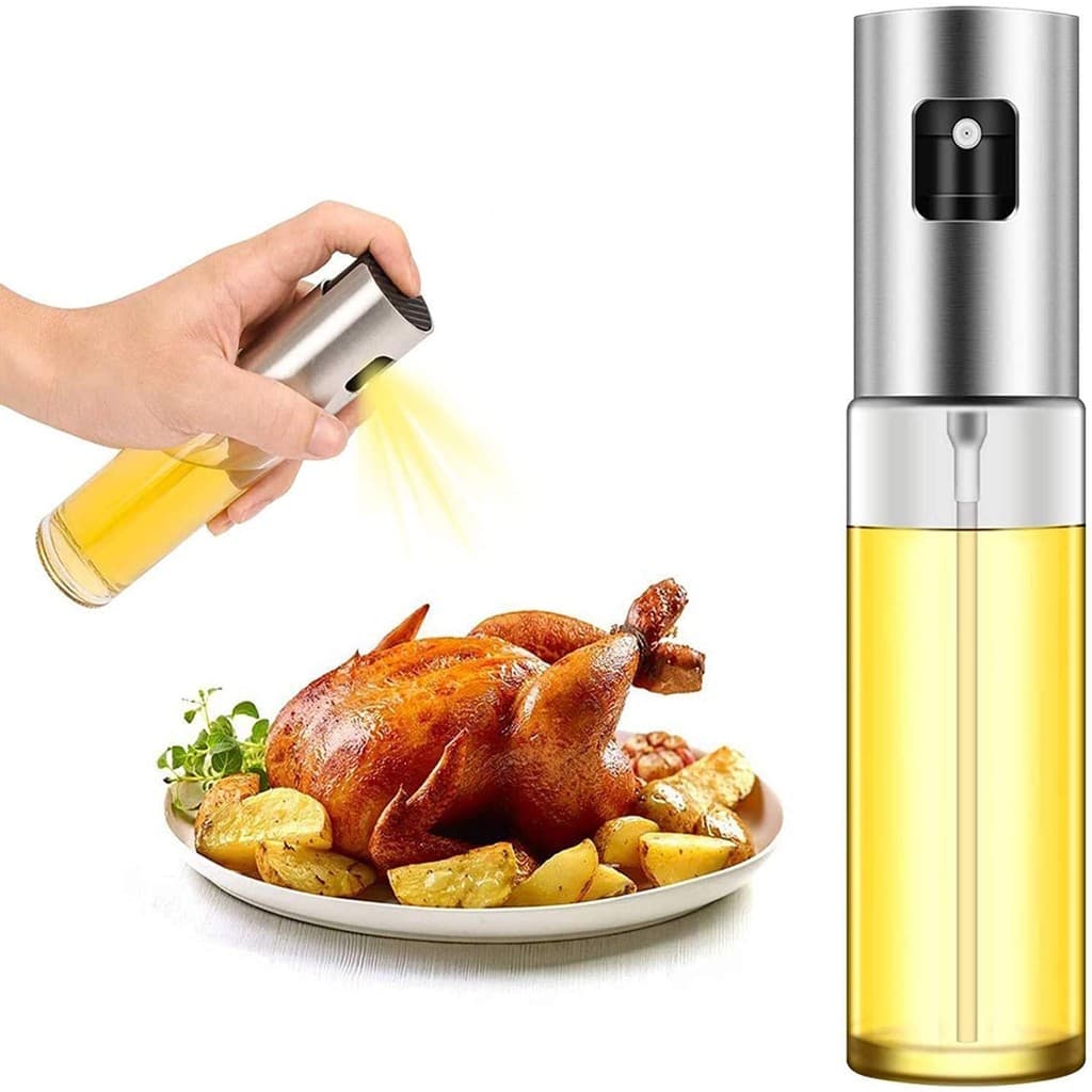 Pulverizador de Óleo em Aço Inox 304 – Praticidade e Saúde para sua Cozinha