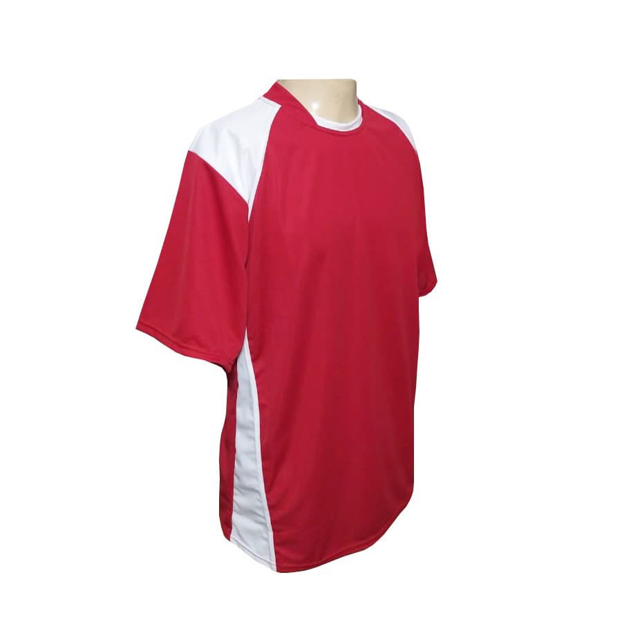 Kit de Uniforme Completo 16+1 Vermelho/Branco