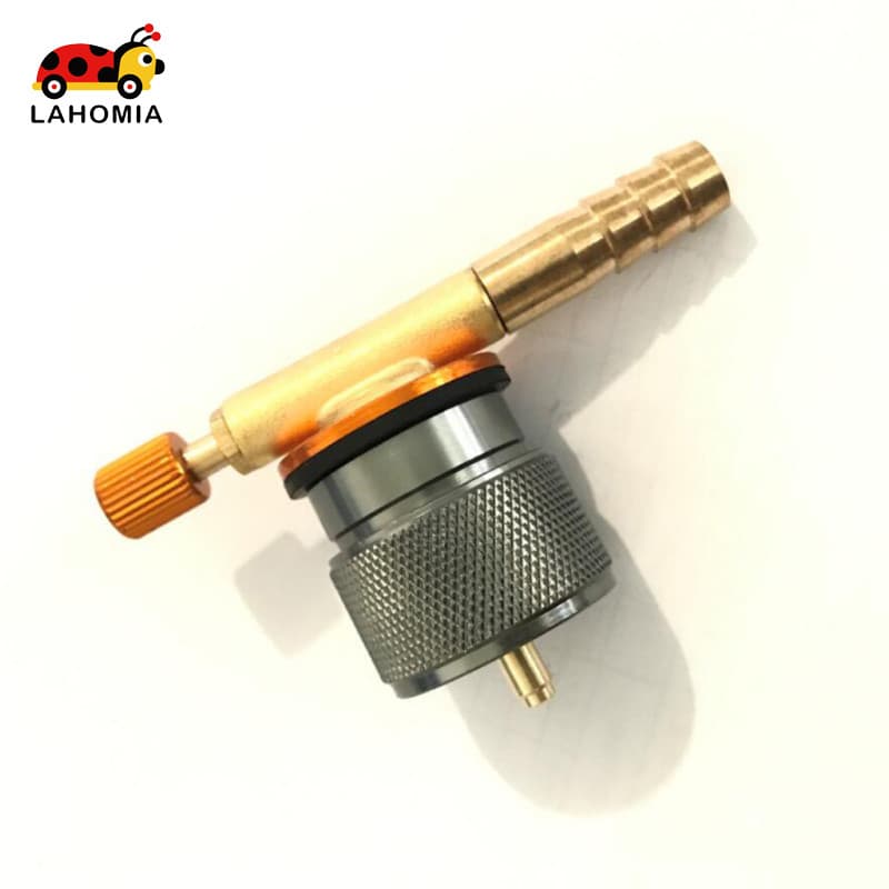 [LAHOMIA] Adaptador De Saída De Recarga De Tanque Plano De Propano A Gás Conector Adequado Para Fogão De Acampamento