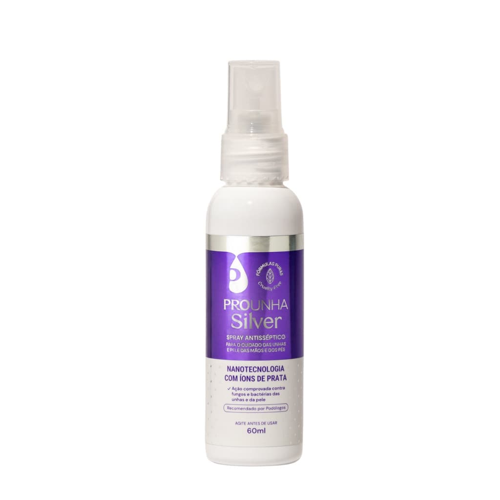 Antimicótico Micose Fortalecedor Unhas Pro Unha Silver 60ml Cor Incolor