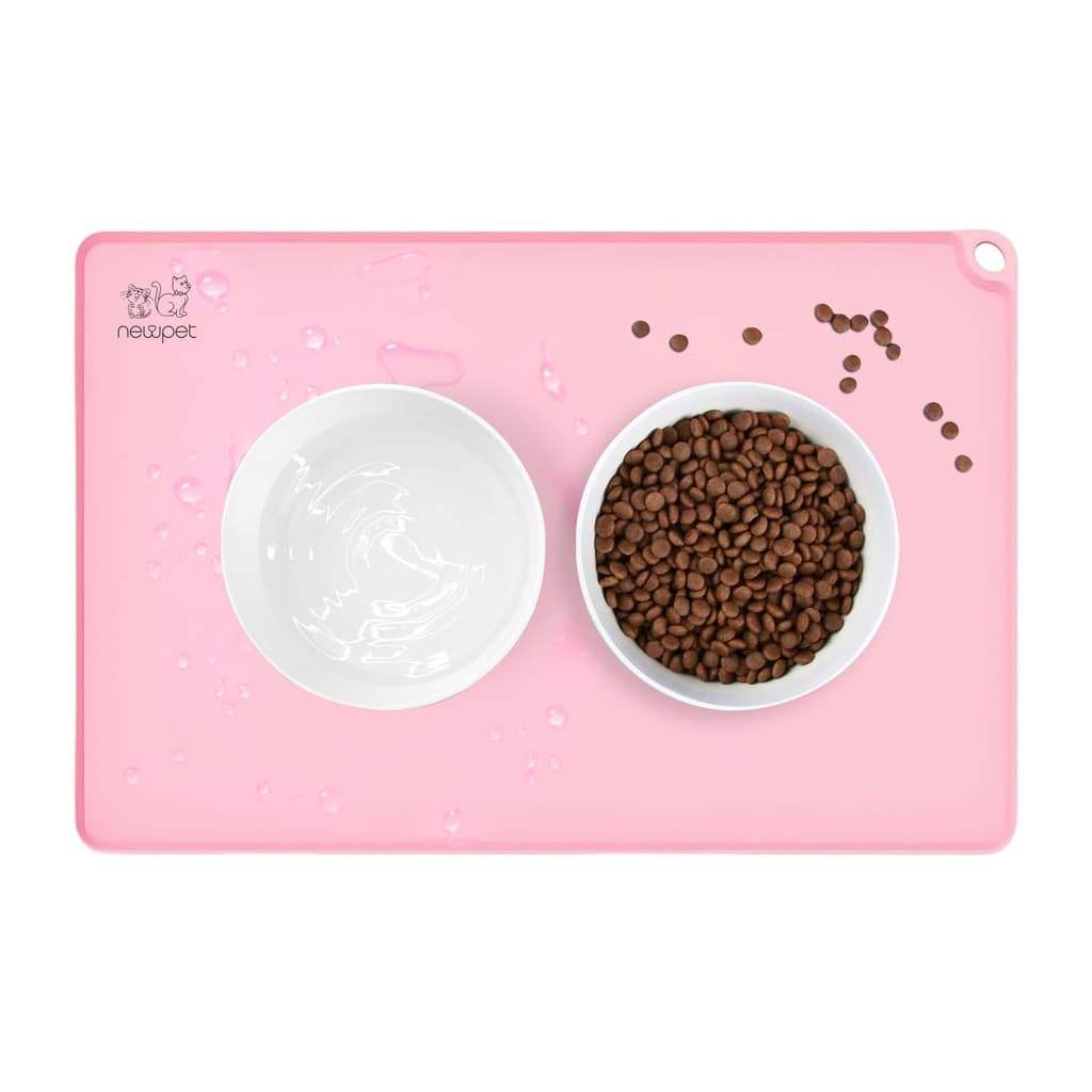 Newpet Novo Tapete Impermeável Para Cães E Gatos Almofada De Silicone De Cor Sólida 40x50cm