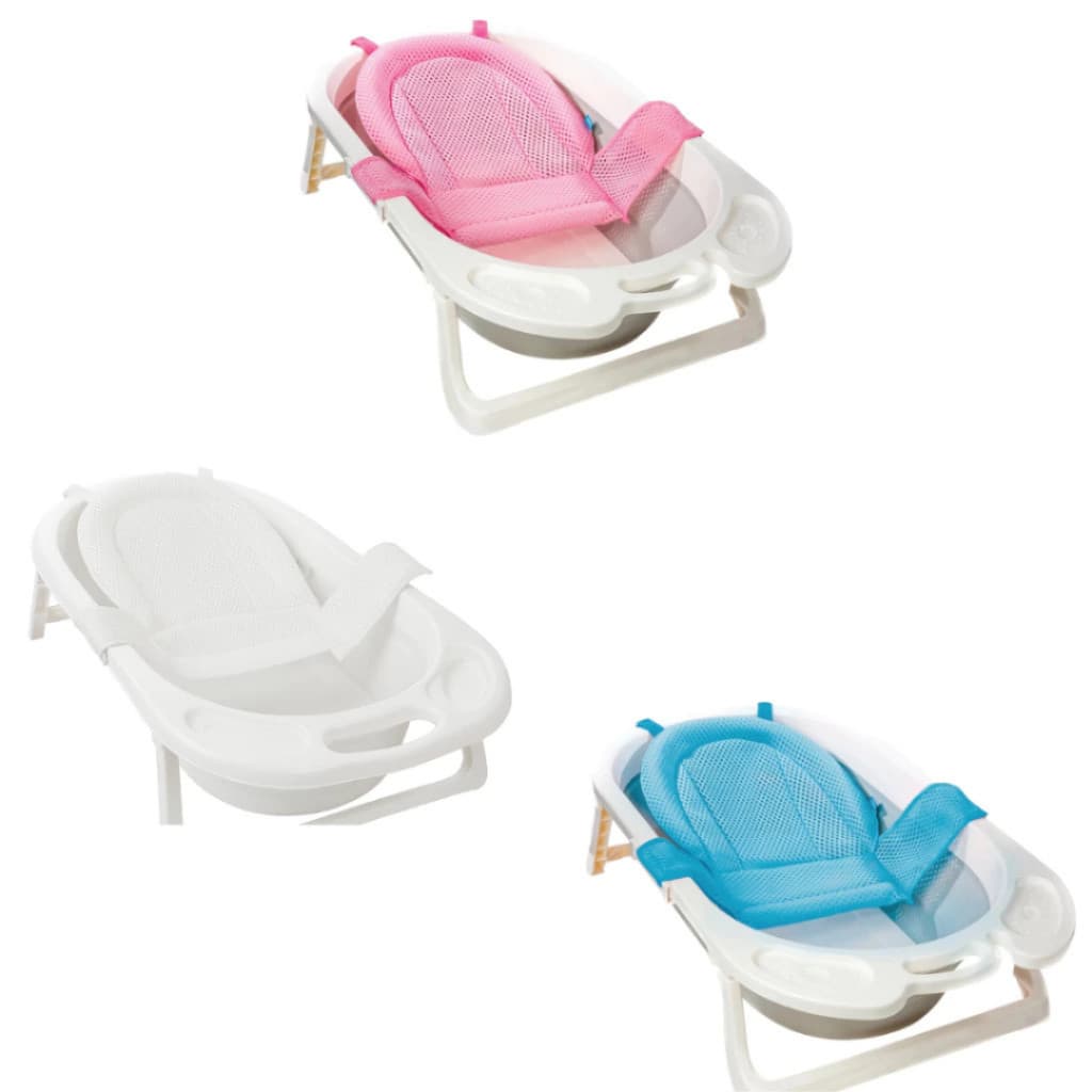 Rede de Banho Para Banheira Baby Pil Premium Acolchoada - 0 a 6 Meses