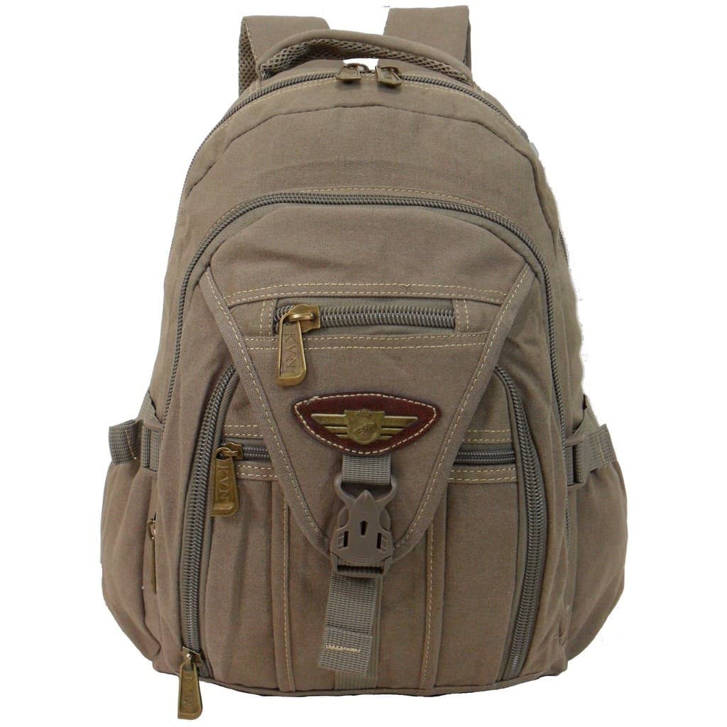 Mochila Bolsa Em Lona Resistente Masculino Feminino trabalho, escola, viagem
