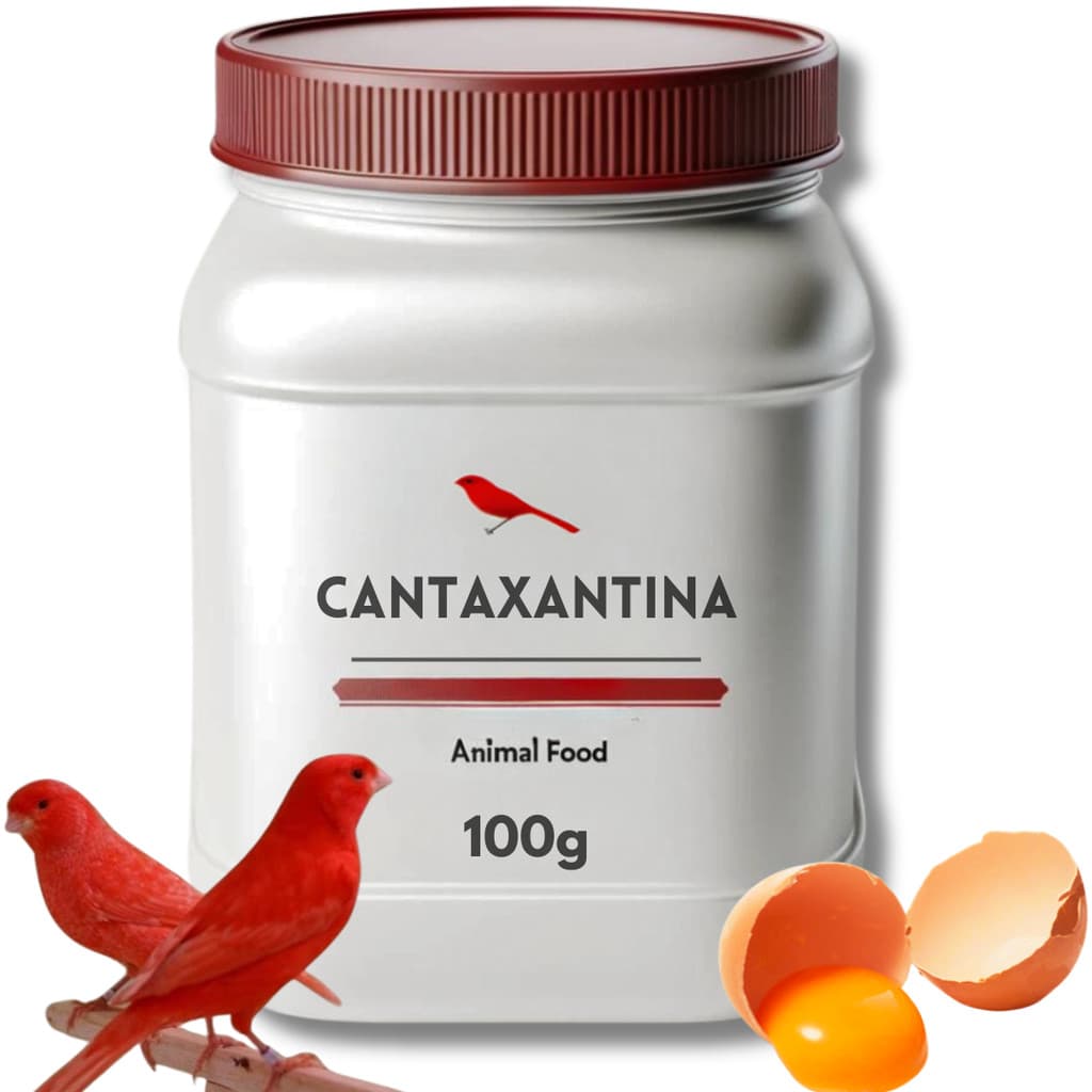 Cantaxantina Vermelha - 100g - Pigmento Importado