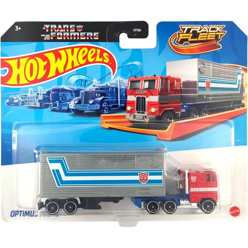 Carrinho Track Fleet Hot Wheels Mattel Die Cast Track Stars HYT56 1:64