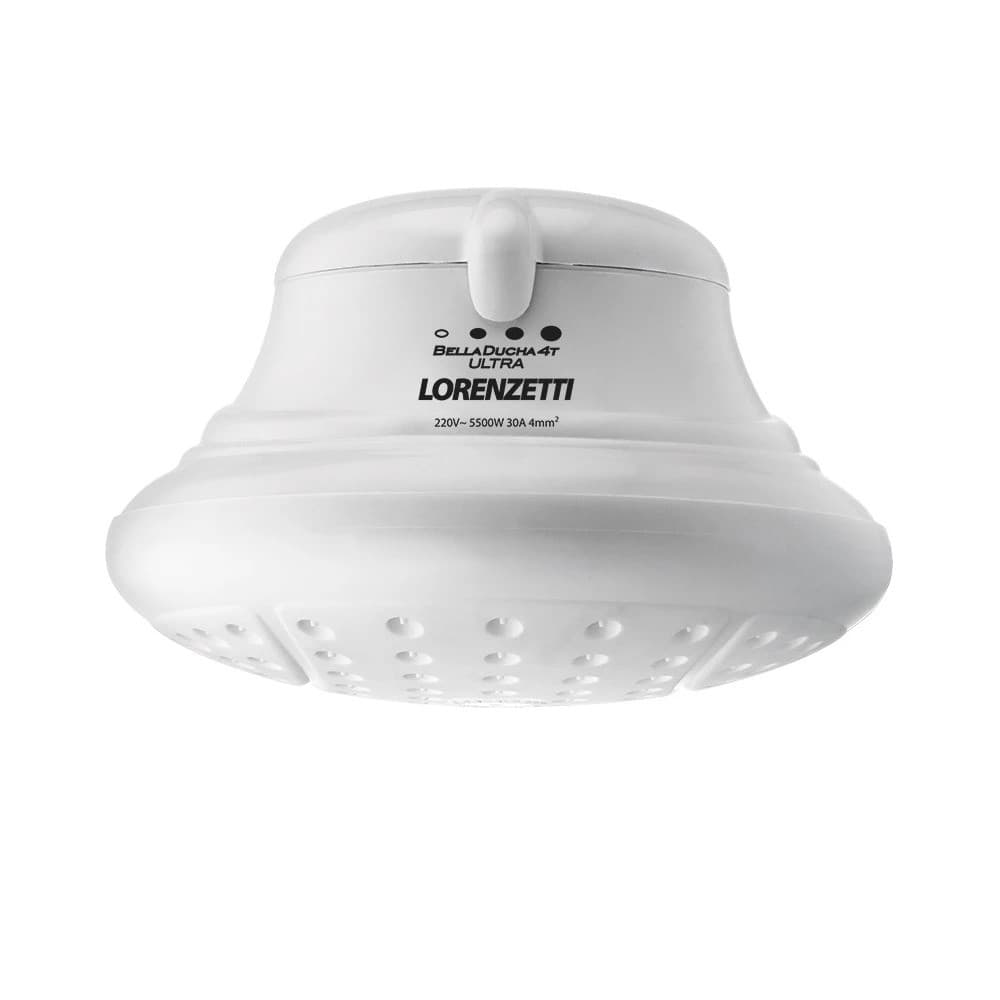 Chuveiro Lorenzetti Bella Ducha 4t Ultra 220v/127v 6800w/4800w Branco