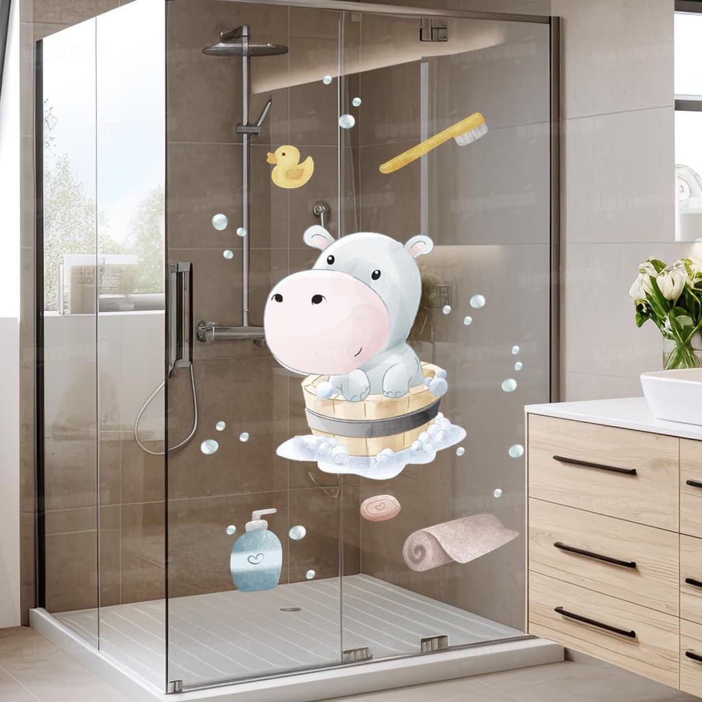 Papel Safari Infantil Lavável Seguro Fácil Aplicação Quarto Bebê Piscina Banheiro Área Kids Menina Menino