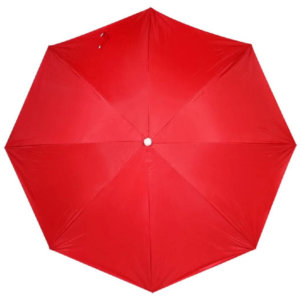 Guarda-sol Articulável 1,80m vermelho Silver Coat