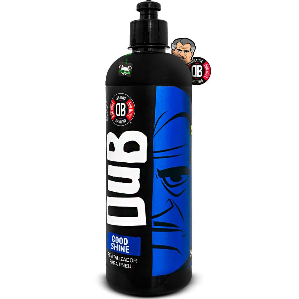 Revitalizador Pretinho Pneu Borracha Selante Brilho Good Shine 500ml Dub Boyz