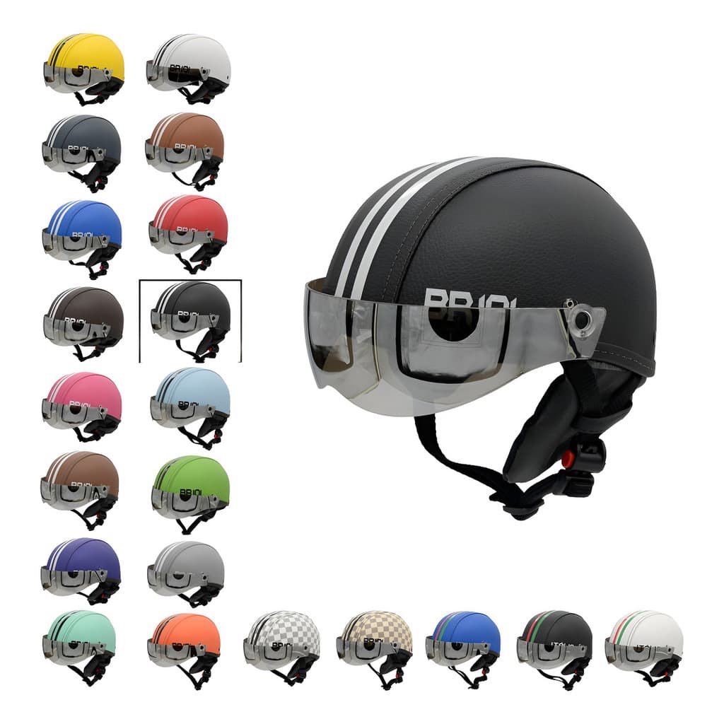 Capacete Coquinho Scooter Bike Moto Elétrica Viseira Silver