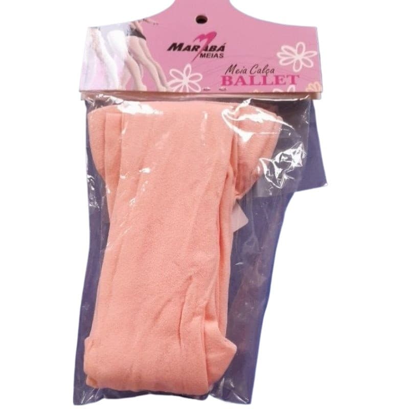 Meias Calça fio 40 cor salmão Ballet.