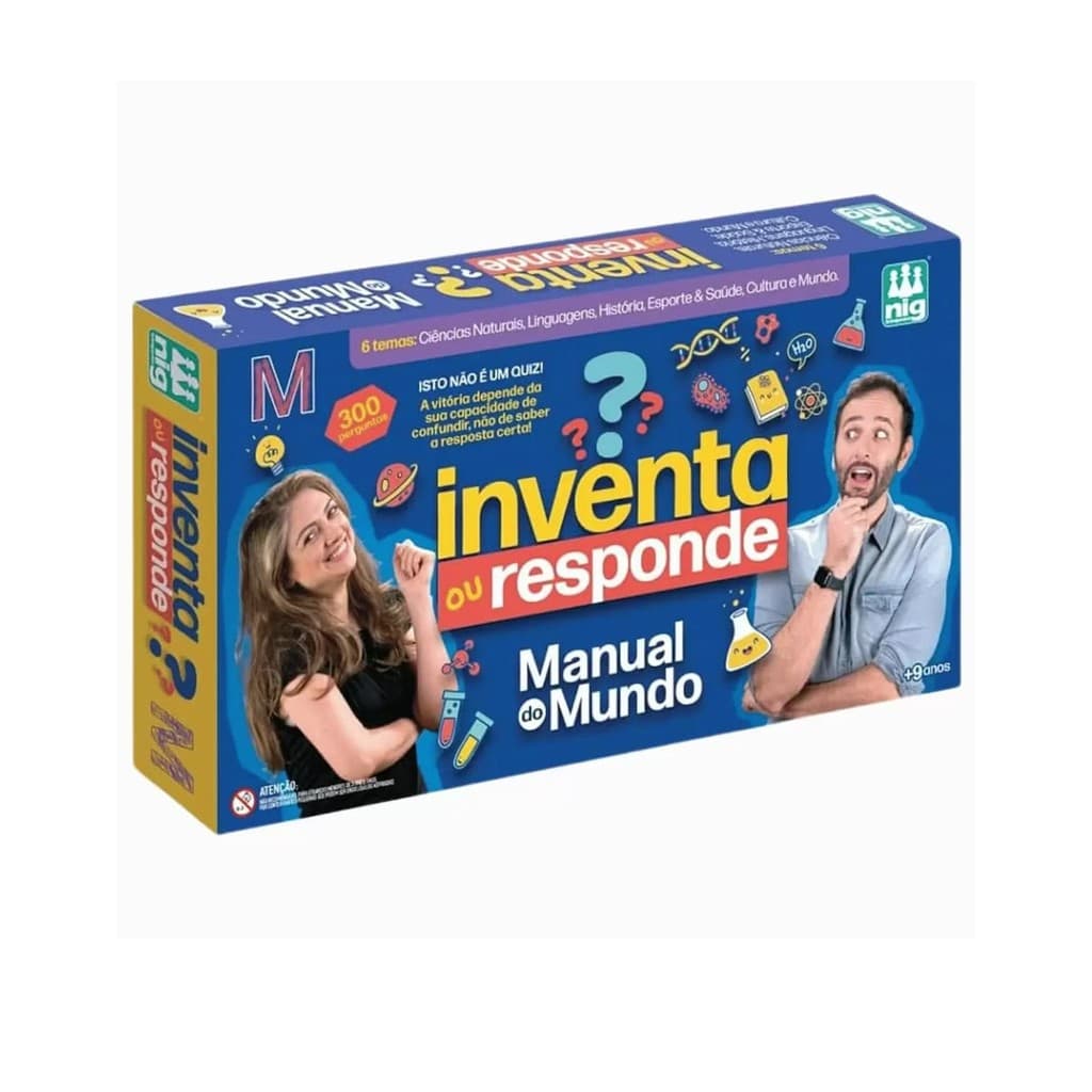Jogo Inventa ou Responde - Manual do Mundo