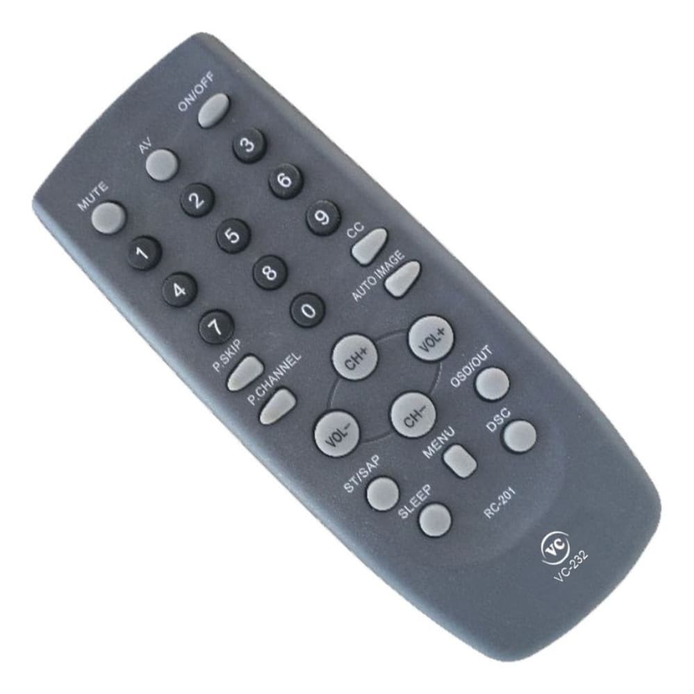 Controle Remoto Compatível Universal Compatível Com Tv Cce Tubo Fácil Uso