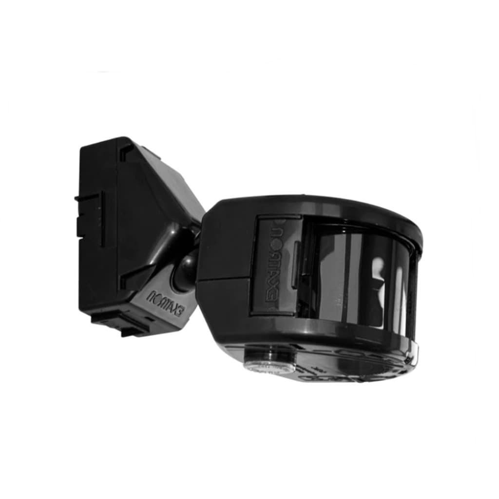 Sensor De Presença Frontal Externo Preto (180°) Exatron