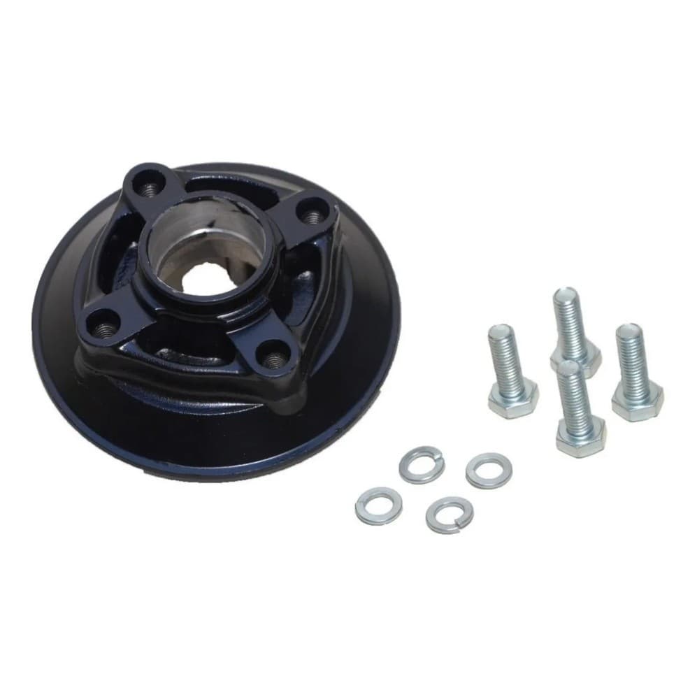 Flange Coroa Cubo Fixação Cg Titan Fan Start 150 160 Preto