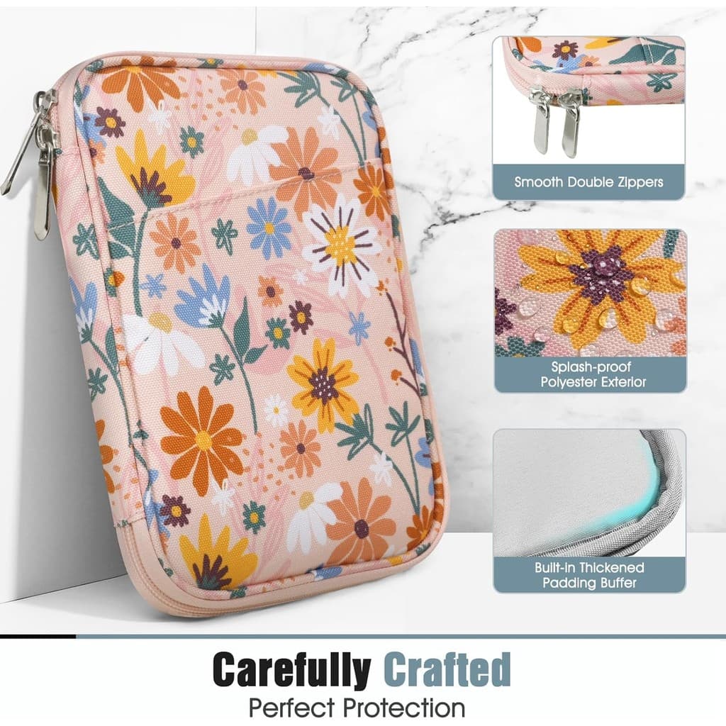 TiMOVO Bolsa Protetora Para Tablet De 6 A 7 Polegadas Com Bolso Todos Os Novos Kindle Paperwhite E Colorsoft Signature E