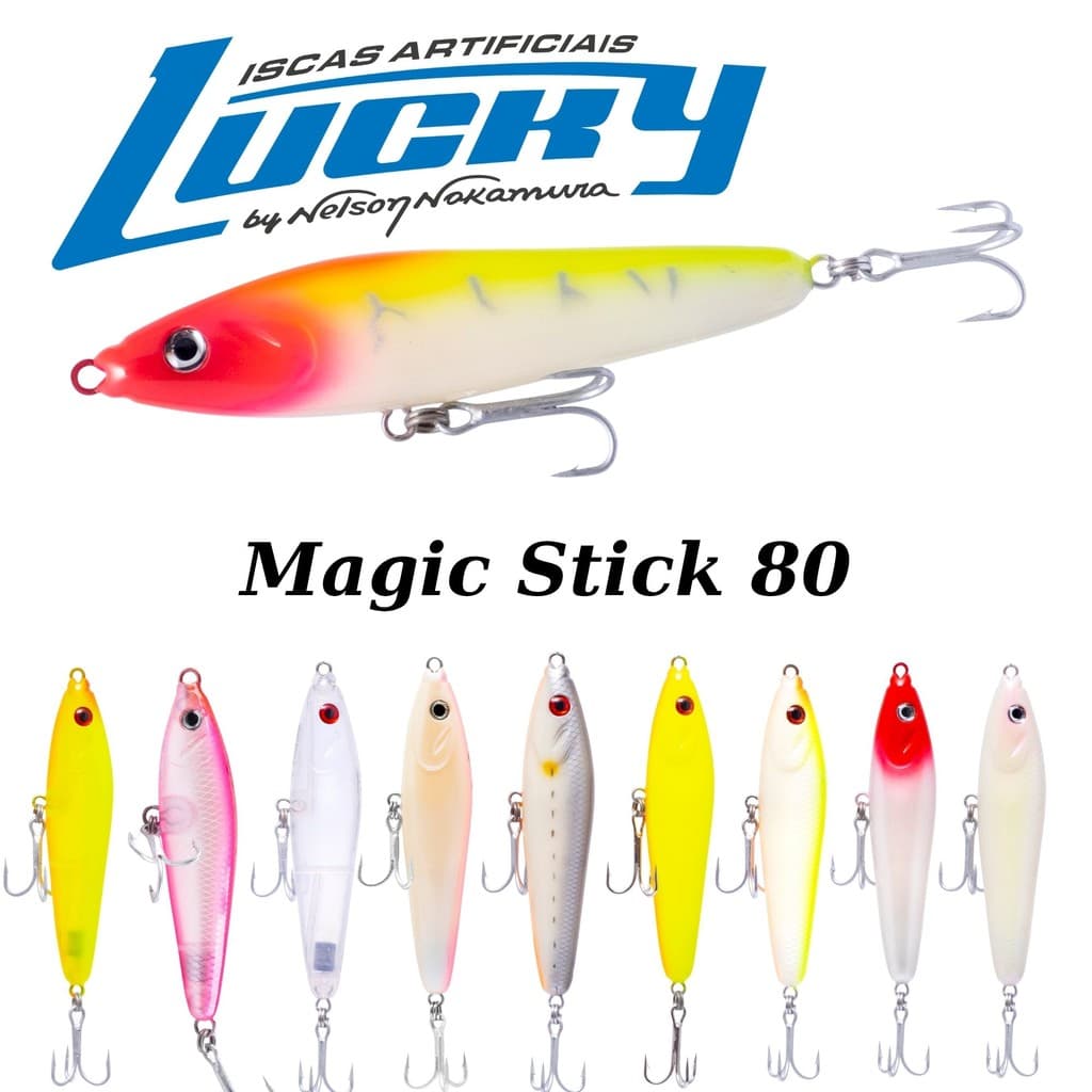 Isca Artificial Magic Stick 80 Nakamura - Várias Cores