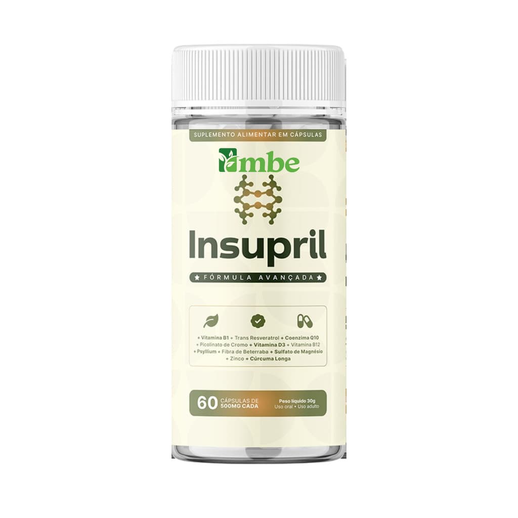 Insupril 60 Cápsulas Original - Envio Em Até 24h