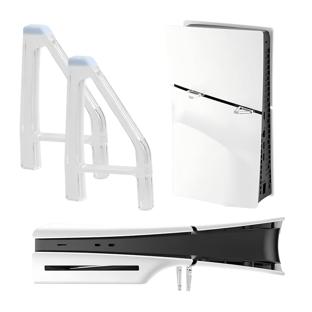 Base De Console De Jogos Para PS5 , 2 Peças , slim , Estável , Horizontal , Suporte De Armazenamento , Leve , Acessórios